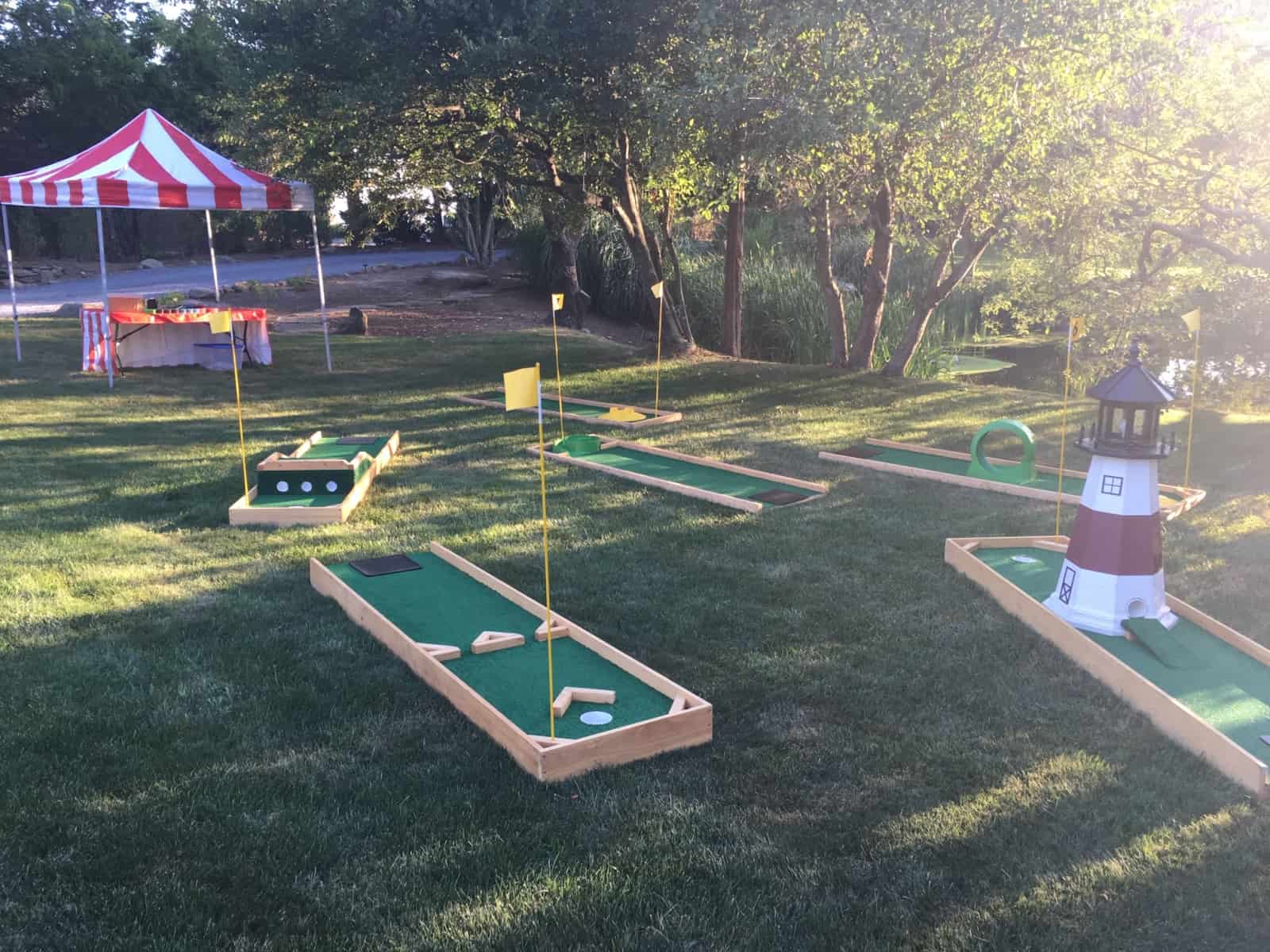 Portable Mini Golf Course Rental Long Island NYC