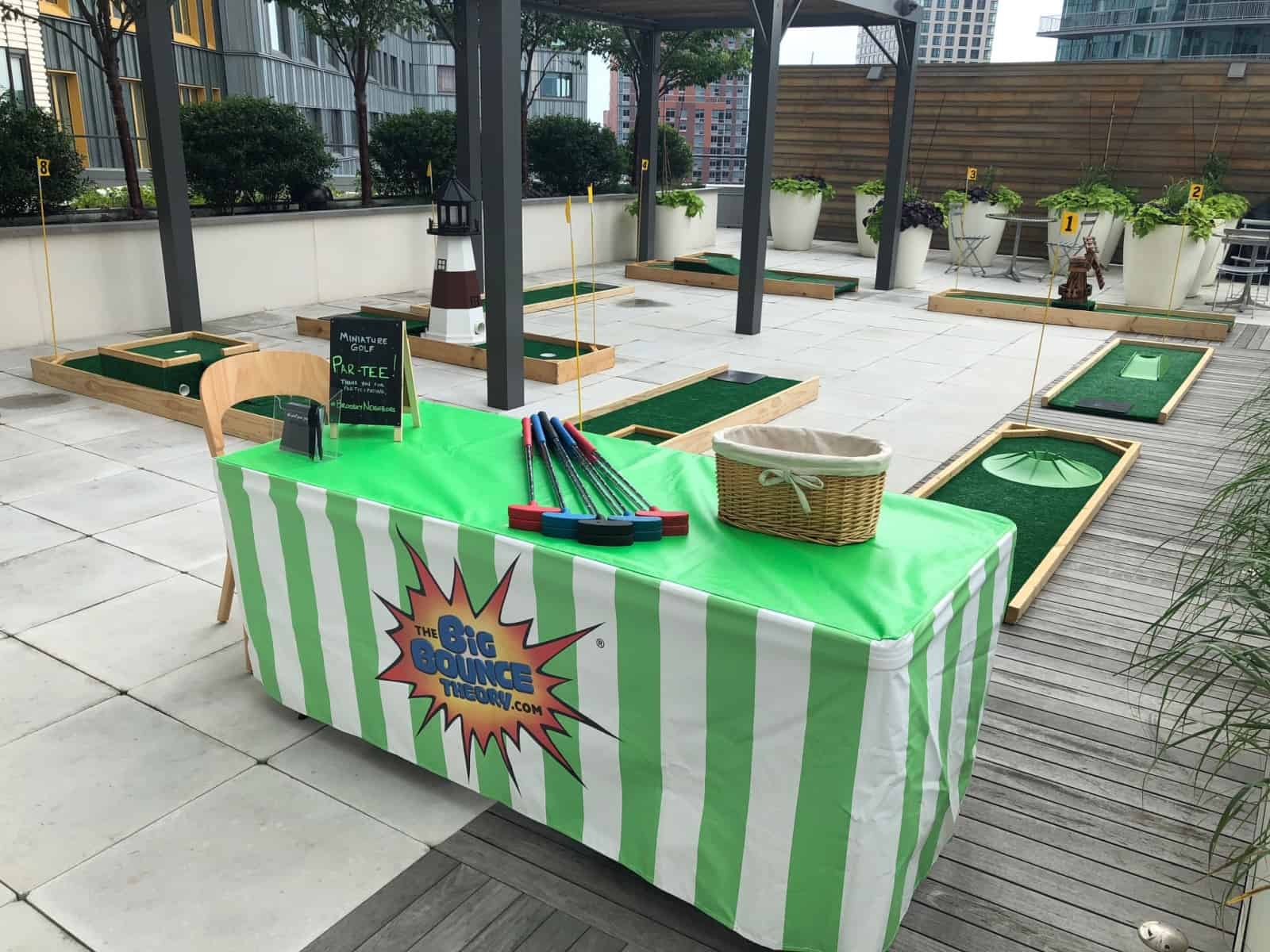 Portable Mini Golf Course Rental Long Island NYC