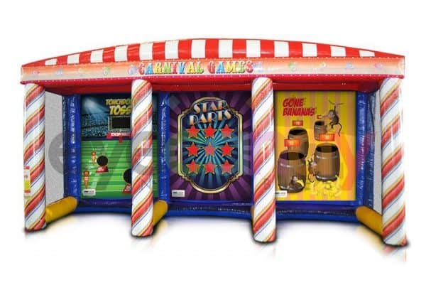 Inflatable-Triple-Carnival-Game-Booth
