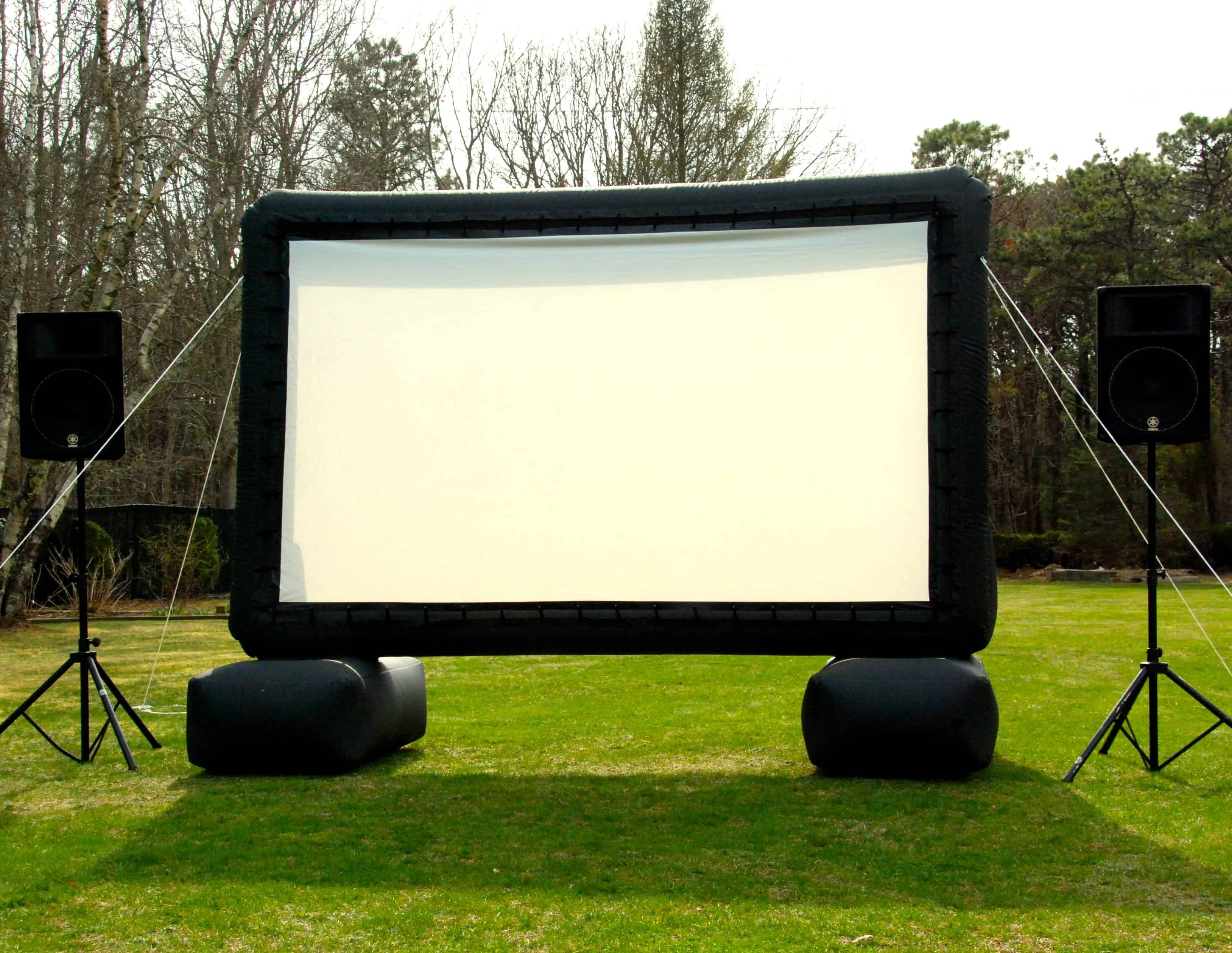Inflatable Movie Screen Rentals The Big Bounce Theory