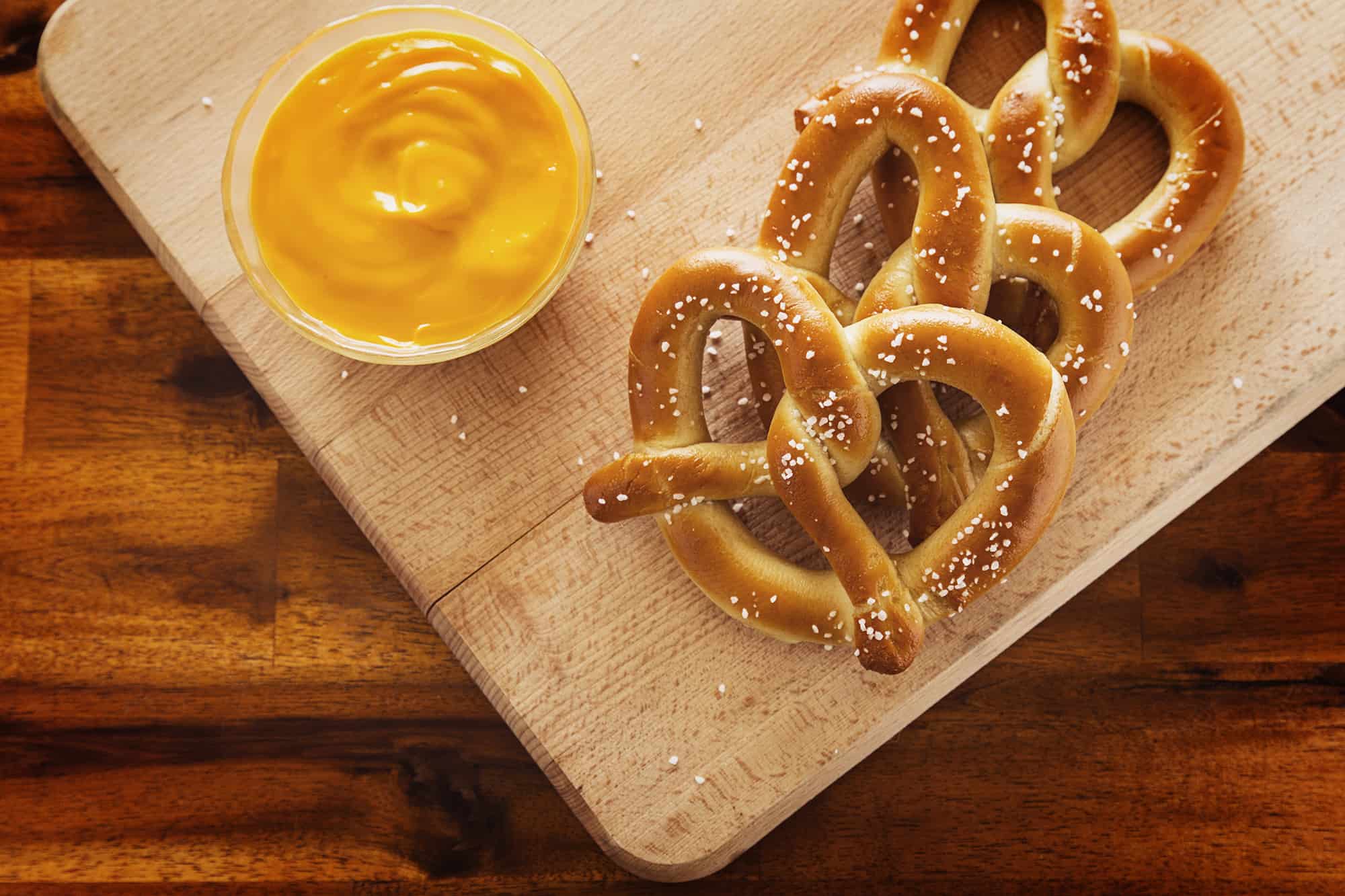 Pretzels With Cheese