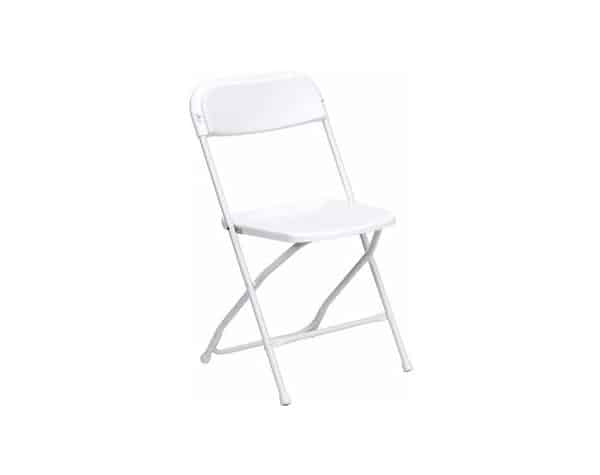 white foldable Chairs