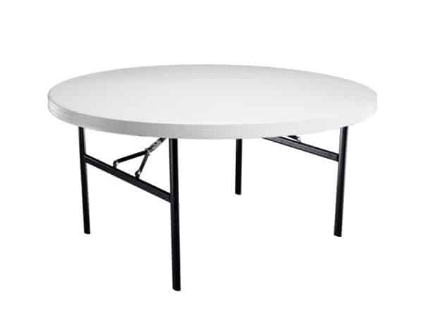 5ft Round Plastic Folding Tables
