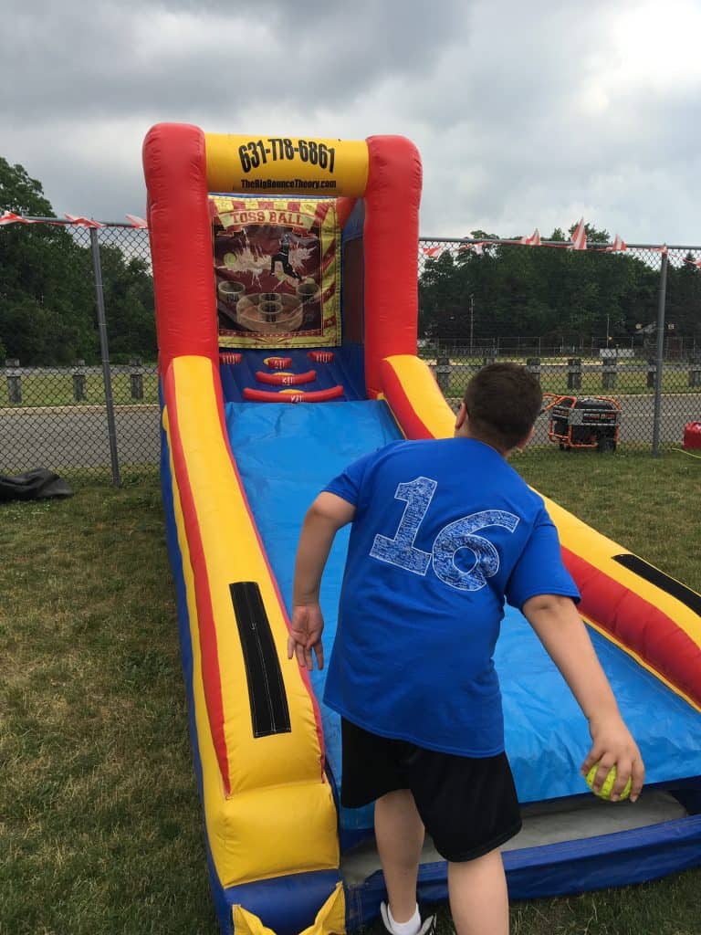 inflatable skee ball