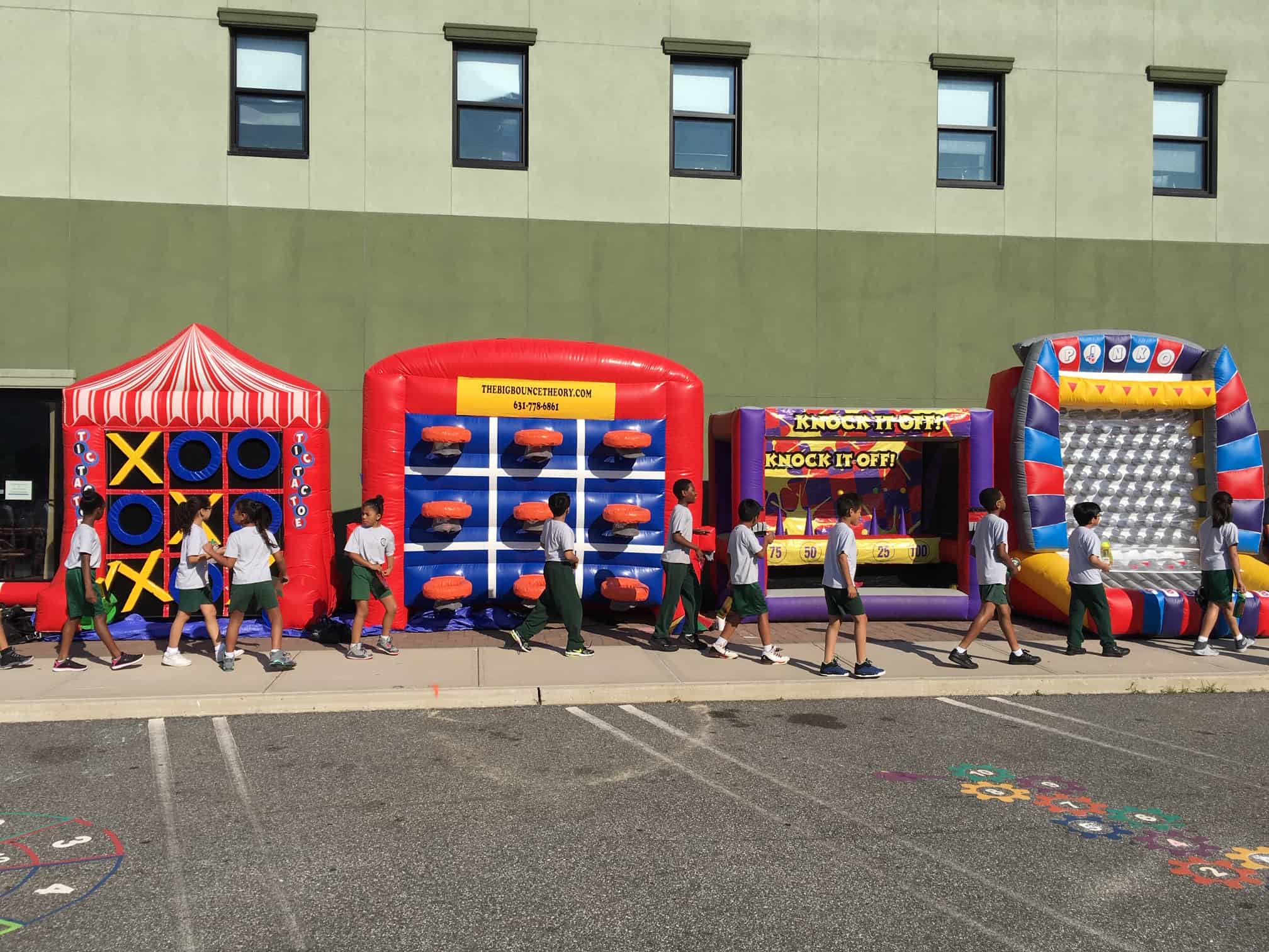 Inflatable Tic-Tac-Toe and Connect Four