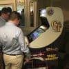 Person playing Golden Tee Game