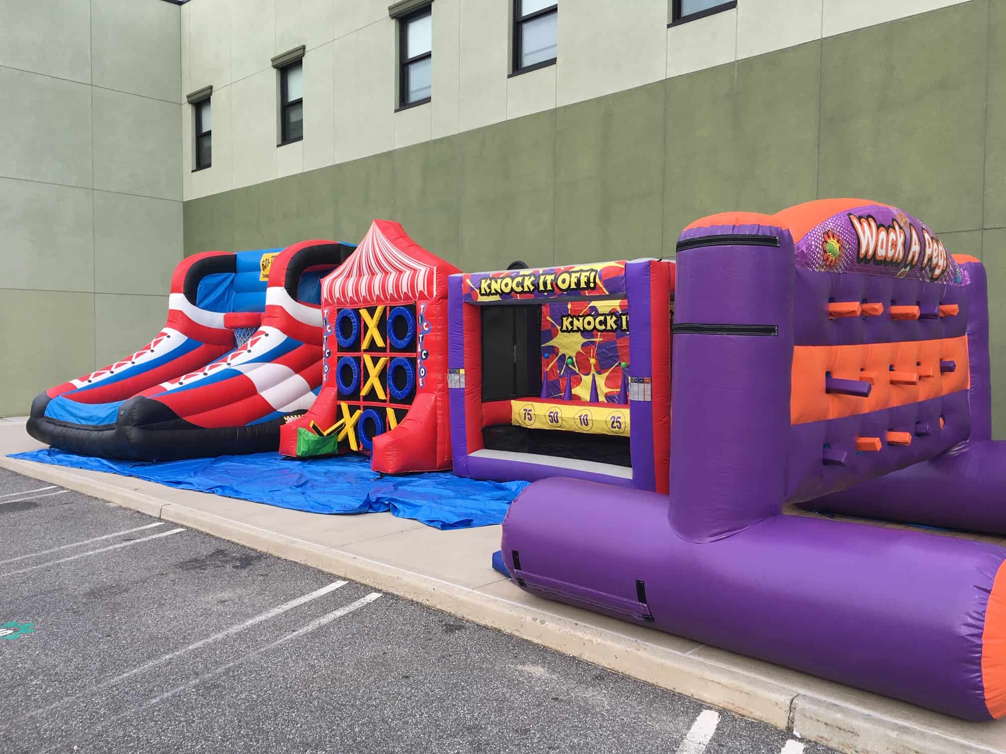 Inflatable Tic-Tac-Toe and Connect Four