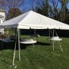 tent with chairs and table