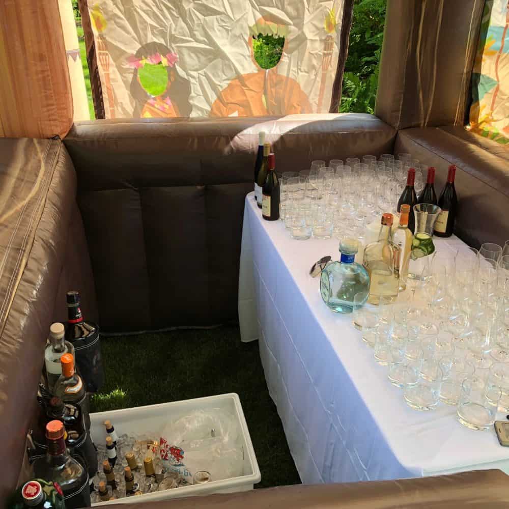 tiki bar inflatable