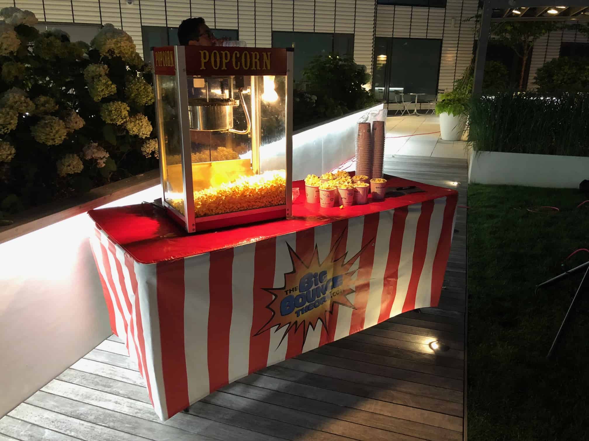 Popcorn machine rental NYC
