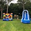 water slide with dc bounce house