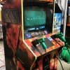 Maximum arcade machine side view