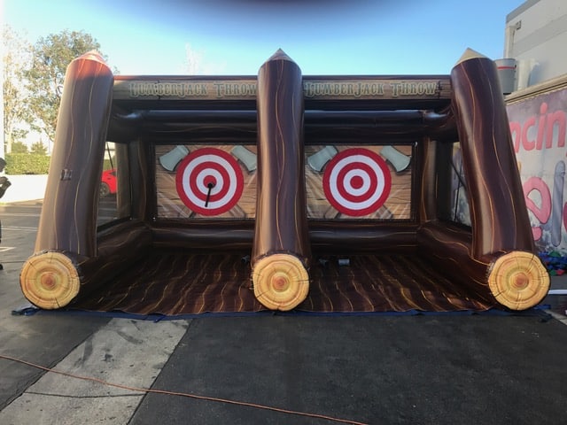 Inflatable Axe Throwing