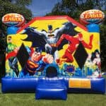 Justice-league-Bounce-House-Front