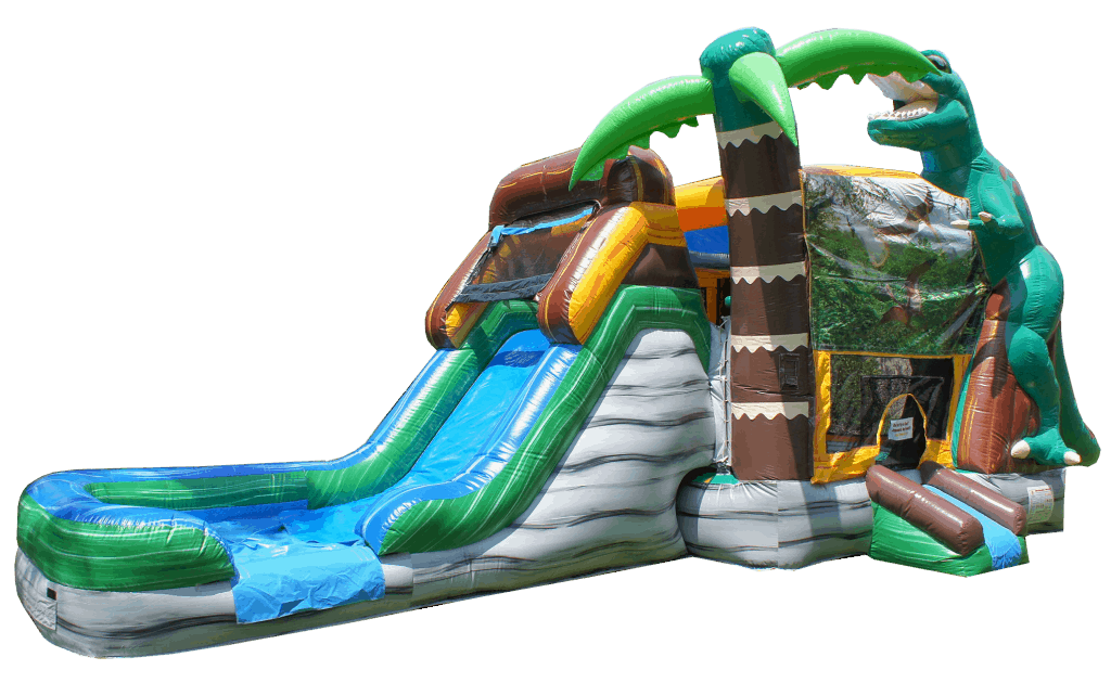 Jurassic-Park-Dinosaur-Combo Bounce-House-Rental-NY