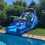 Inflatable Tropical Slide