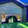 Spooky Slide and bounce house Combo bounce house inside