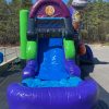 Spooky Slide and bounce house Combo Front