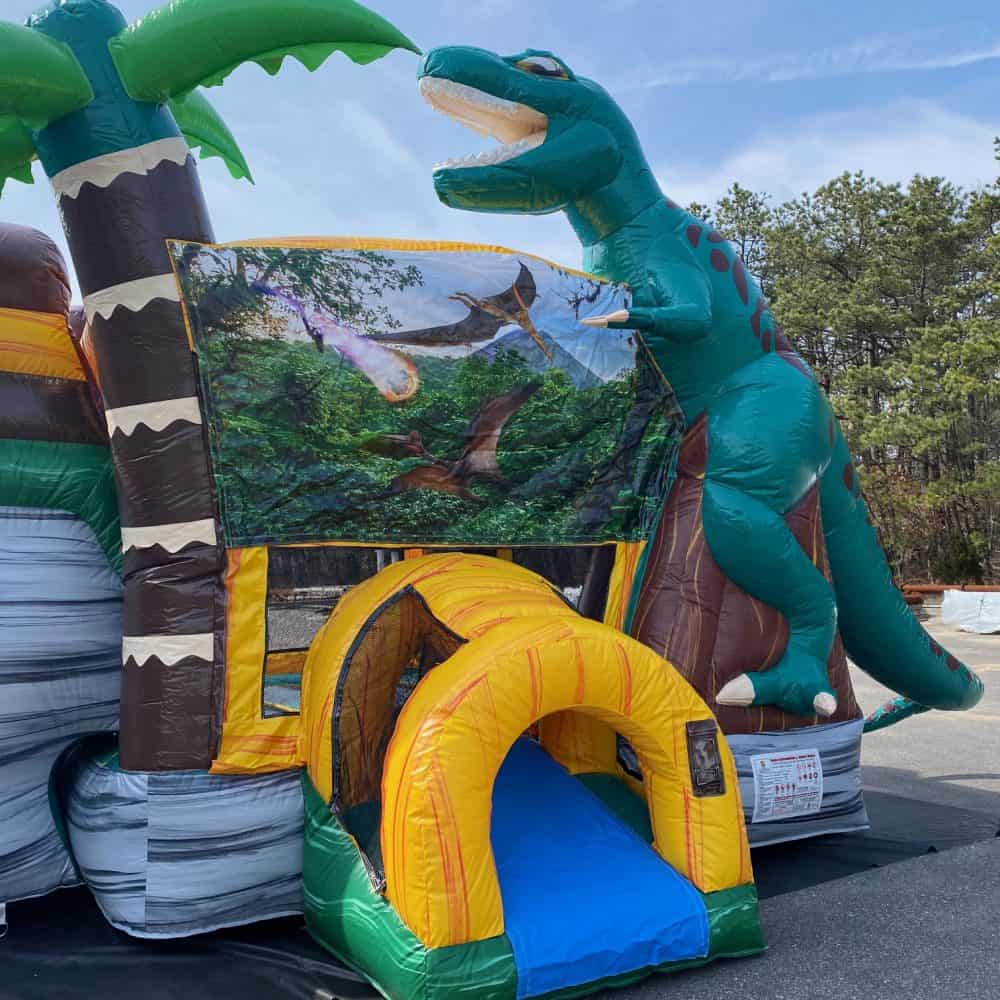 Jurassic Dinosaur Combo Bounce House The Big Bounce Theory