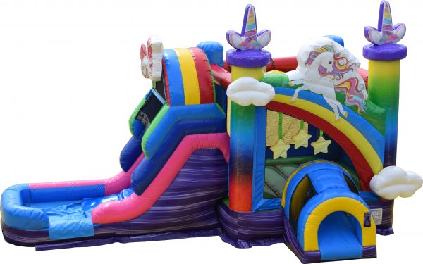 Unicorn-Combo-Bounce-house