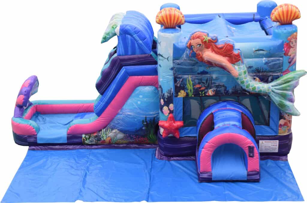 Mermaid-Combo-Bounce-House