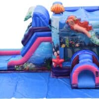 Mermaid-Combo-Bounce-House