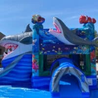Shark-Combo-Bounce-House