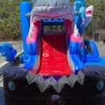Shark-Combo-Bounce-House-Front