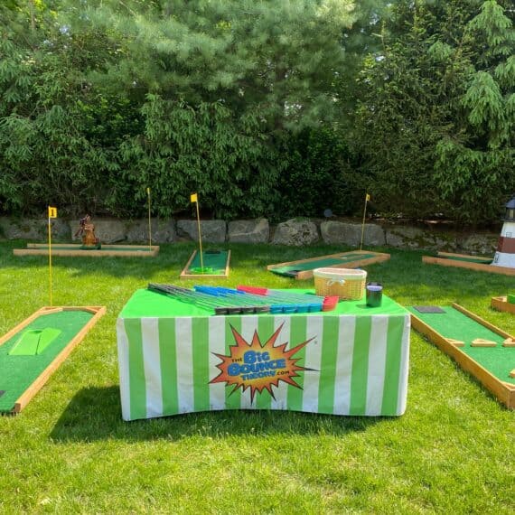 Portable Mini Golf Course Rentals on Long Island and NYC, NJ, CT