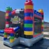 lego bounce house.