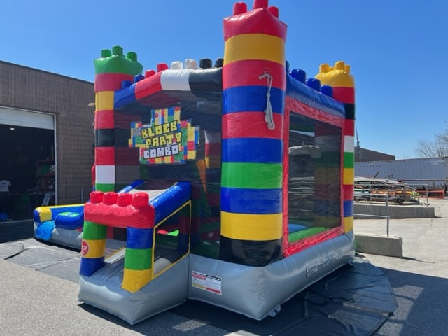 lego bounce house.