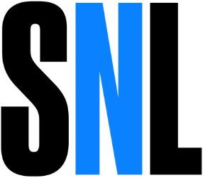 A large, bold, uppercase letter "N" in bright blue on a black background.